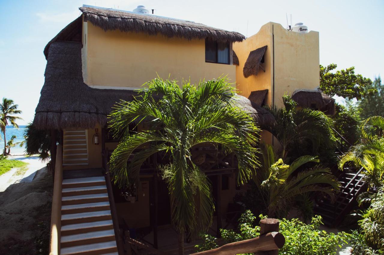 Hotel Luna De Plata Mahahual Exterior foto