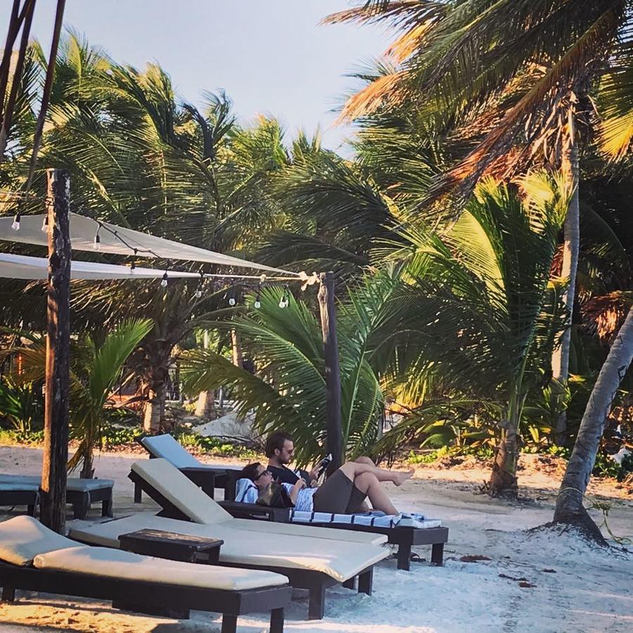 Hotel Luna De Plata Mahahual Exterior foto